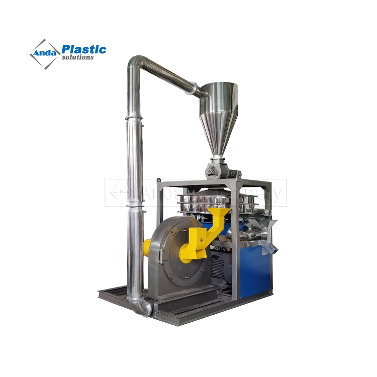 PE PP Plastic Pulverizer Powder Grinder Machine